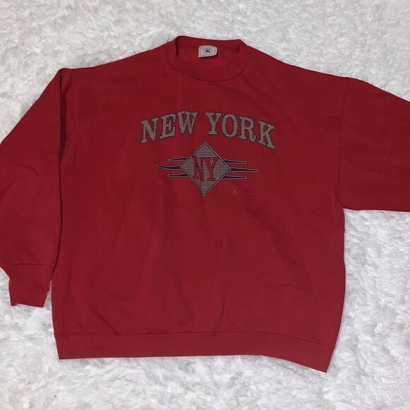 Vintage Delta New York Sweatshirt XXL - Picture 1 of 11